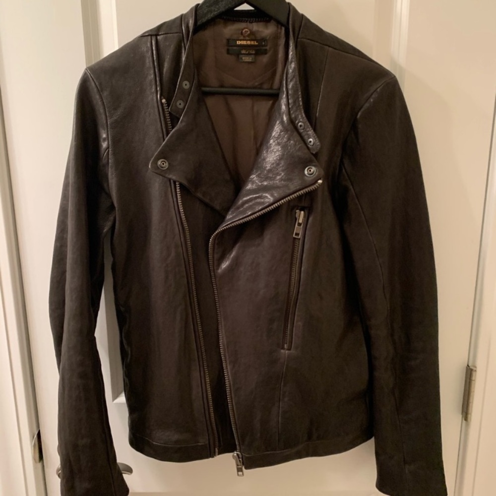 Diesel Lamb Leather jacket !
